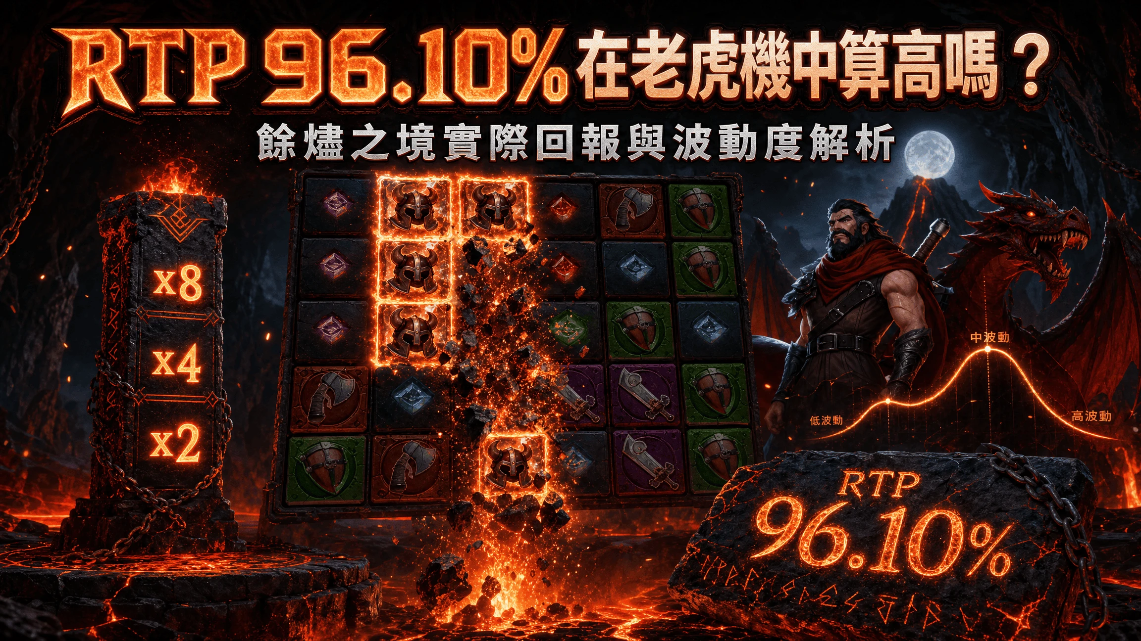 QT 餘燼之境試玩:Emberfall 6×6玩法、RTP與免費遊戲